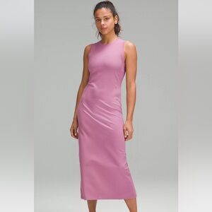 Lululemon all aligned ribbed mini dress